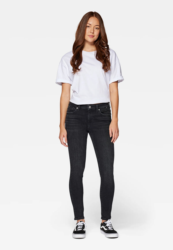MAVI - ADRIANA, Skinny Fit, Smoke Brushed Glam, Ganzkörper, Vorne,