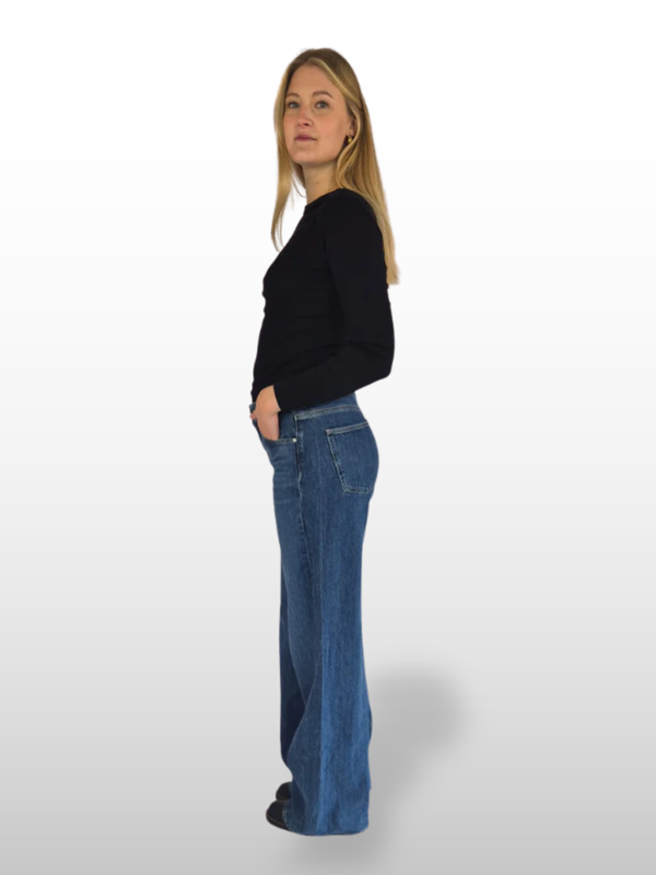 MAVI SIENA High Waist Wide Leg Dark Used Icon seite