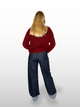 Mavi Jeans Sandra Jeans mit Umschlag dunkelblau L36