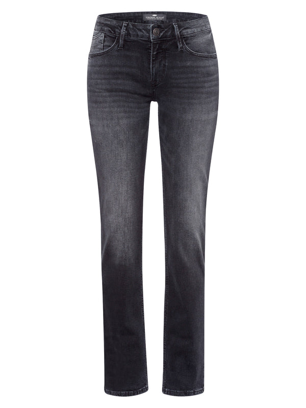 CROSS JEANS - ROSE Jeans, Straight Fit, Black, Produktfoto, Details