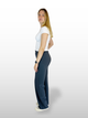 ONLY M Stoffhose mit Knoepfen grey seite