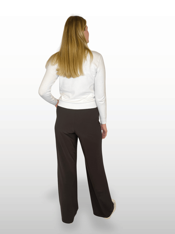 Only M Travel Fit Strong High Performence Textile High Waist Straight Ganzkörperfoto hinten