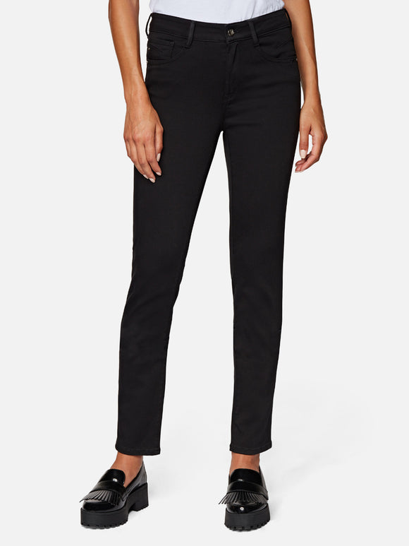 MAVI - SOPHIE, Slim Fit, Black Str, Mid Waist, Länge 34 - L34 - Länge 36 - L36 - Länge 38 - L38 - vorne - Beine - Vorderansicht