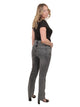 Bogilvy - Straight Fit - Mid Waist - Grey Black - BOGI - Länge 34 - L34 - Länge 36 - L36 - seite - Ganzkörper - Seitansicht