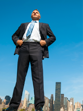 großer Mann, kleine Stadt