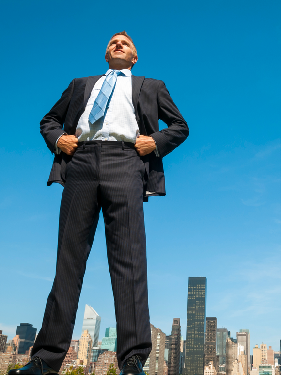 großer Mann, kleine Stadt