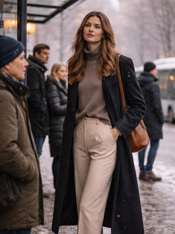 Geduld im Winter, Wenn große Frauen warten und beobachtet werden