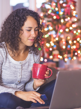 Weihnachtsshopping Online