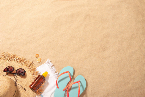 Der Sommer liebt Flip Flops und Jeans