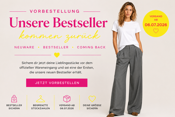 Vorbestellung – Unsere Bestseller kommen zurück