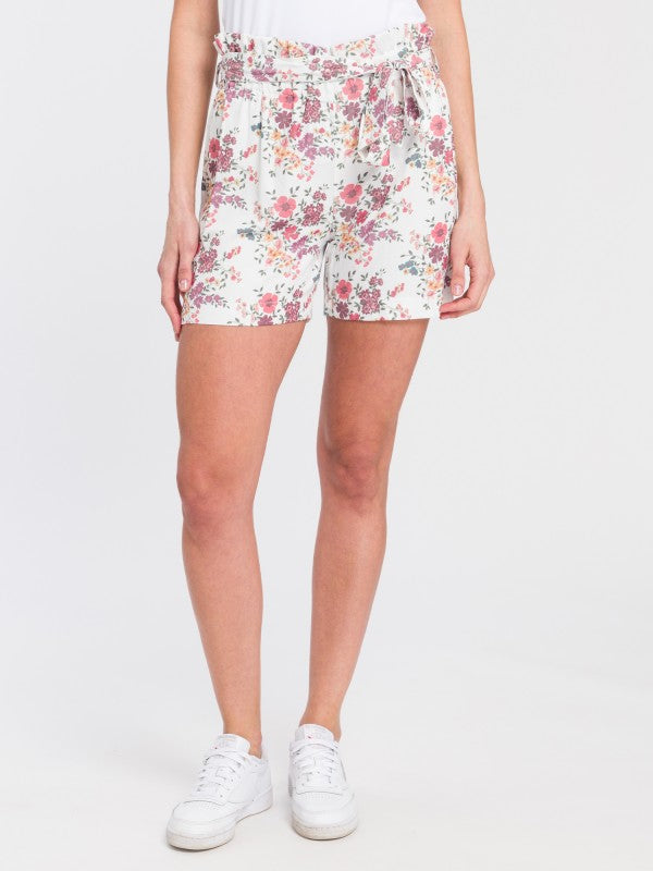 CROSS JEANS - Shorts, ECRU, Print, Vorne, Produktfoto