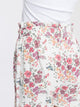 CROSS JEANS - Shorts, ECRU, Print, Hinten, Bund, Gesäß, Details