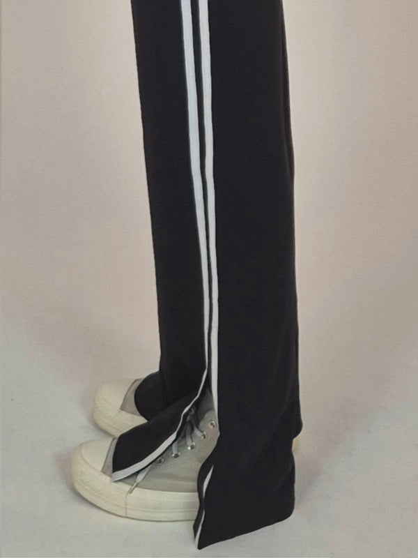 BGLVY - AMBER, Straight Leg, High-Waist, Black Detail