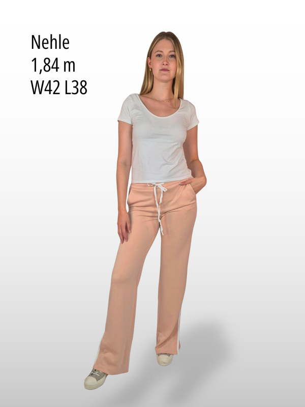 BGLVY - AMBER, Straight Leg, High-Waist, Sand vorne