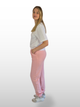 BOGILVY - STELLA, Straight Fit, Sweatpants, Mid Rise, Powder Pink seite
