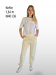 BOGILVY - STELLA, Straight Fit, Sweatpants, Mid Rise, VANILLE ICE vorne