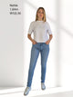 CROSS JEANS - ALAN, Skinny Fit, Mid-Waist, Light Blue vorne