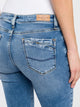 CROSS JEANS - LAUREN Jeans, Bootcut,  Mid-Waist, Mid Blue detail