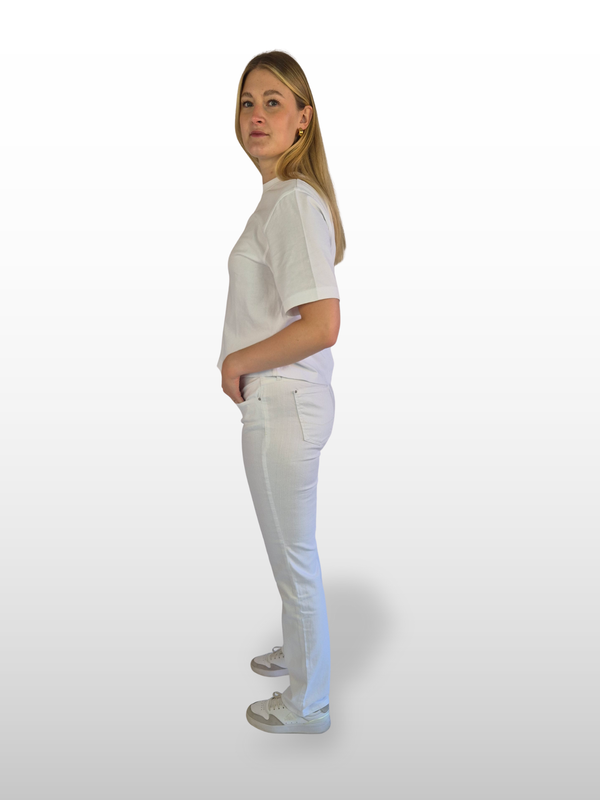 CROSS JEANS - ROSE Jeans, Straight Fit, Mid-WaistWhite seite