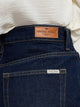 CROSS JEANS - Wide Leg, Damen Jeans, Flare Fit, Mid Waist, Dark Blue Cross Jeans