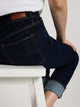 CrossJeans-P 489-268 ANYA -dunkelblau-rinsed