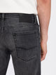 CROSS JEANS - DYLAN, Herren Jeans, Regular Fit, Black, Hinten, Hintertasche, Po, Details