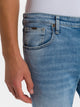 CROSS JEANS - DAMIEN, Slim Fit, Light Blue Used, Vorne, Details, 5-Pocket