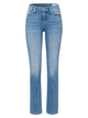 CROSS JEANS - LAUREN Jeans, Bootcut, Light Blue, Mid Waist, Länge 30 - L30 - Länge 32 - L32 - Länge 34 - L34 - Länge 36 - L36 - Länge 38 - L38 - vorne - Beine- Vorderansicht