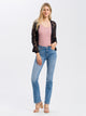 CROSS JEANS - LAUREN Jeans, Bootcut, Light Blue, Mid Waist, Länge 30 - L30 - Länge 32 - L32 - Länge 34 - L34 - Länge 36 - L36 - Länge 38 - L38 - vorne - Ganzkörper - Vorderansicht