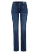 CROSS JEANS - LAUREN Jeans, Regular Fit, Deep Blue Used, Mid Waist, Länge 30 - L30 - Länge 32 - L 32 -Länge 34 - L34 - Länge 36 - L36 - Länge 38 - L38 - vorne - Beine - Detailansicht