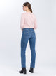 CROSS JEANS - LAUREN Jeans, Bootcut, Blue, H 485-017, Ganzkörperansicht, hinten