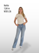 LTB - DANICA L, Wide Leg, High Waist, Roan R Wash vorne