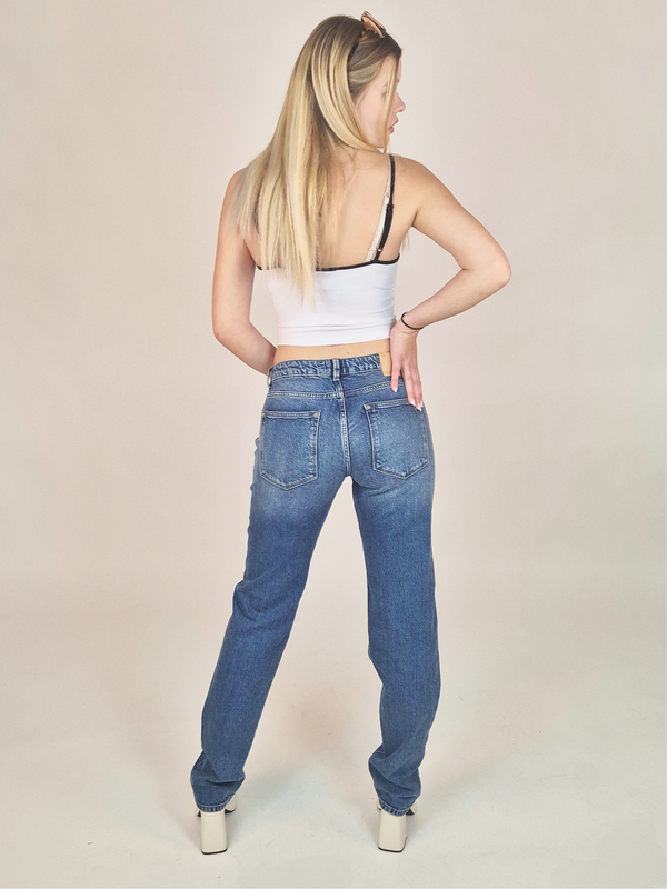 LTB - FALLON 300, Straight Fit, Mid-Waist, Cenna Wash hinten