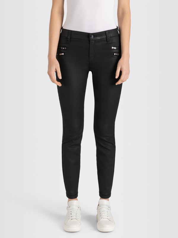 MAC_-_Skinny_Zip_Mid-Waist_Black