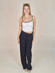 MAC_Easy Wide Leg-Navy_Ganzkörperbild