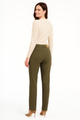 MAC_Melanie_Stright Fit_High Waist_Olive_Ganzkörper_hinten