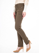 MAC_Melanie_Straight Fit_High Waist_Olive_Teilkörperbild_seitlich