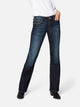 MAVI - Bella, Mid-Waist, Slim Bootcut, Rinse Miami Str