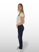 MAVI - Bella, Mid-Waist, Slim Bootcut, Rinse Miami Str seitlich
