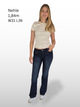 MAVI - Bella, Mid-Waist, Slim Bootcut, Rinse Miami Str vorne