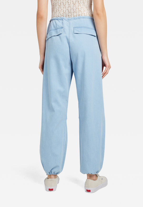 MAVI - HILL, Loose Fit, Low-Waist, Light Blue Light Denim hinten