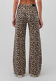 MAVI - MALIBU, High Waist, Loose Wide Leg, Leopard Denim hinten