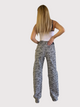 MAVI - MALIBU, High Waist, Loose Wide Leg, Zebra Denim hinten
