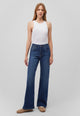 MAVI - MALIBU, High Waist, Loose Wide Leg, dark blue everyday vorne
