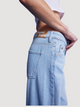 MAVI - SIENA, High Waist, Wide Leg, Lt Blue Denim seitlich nah