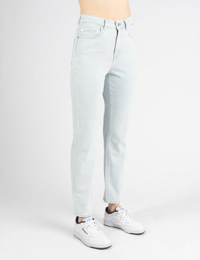 MAVI - STAR, High-Rise, Mom Jeans, Bleached 90s