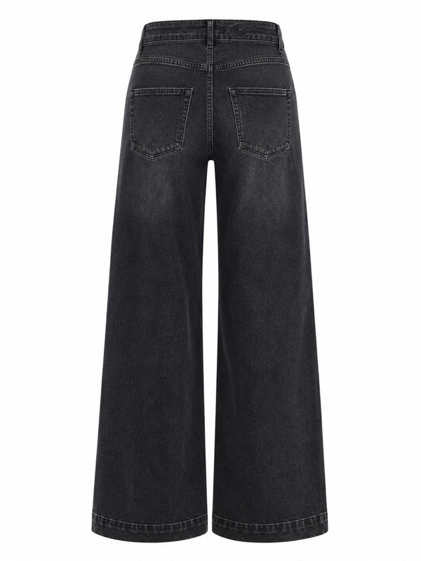 MAC JEANS – DREAM WIDE AUTHENTIC in Soft Grey Authentic