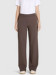Mac Chiara Stoffhose Truffle Brown Vorne