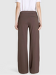 Mac Chiara Stoffhose Truffle Brown hinten