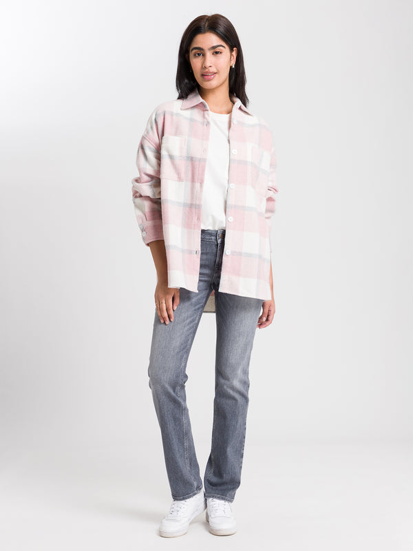 CROSS JEANS - ROSE Jeans, Regular Fit, Grey Used N 487-072, Ganzkörper, vorne